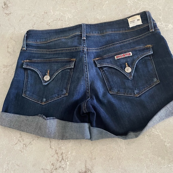 Hudson Distressed Jean shorts - Picture 2 of 2